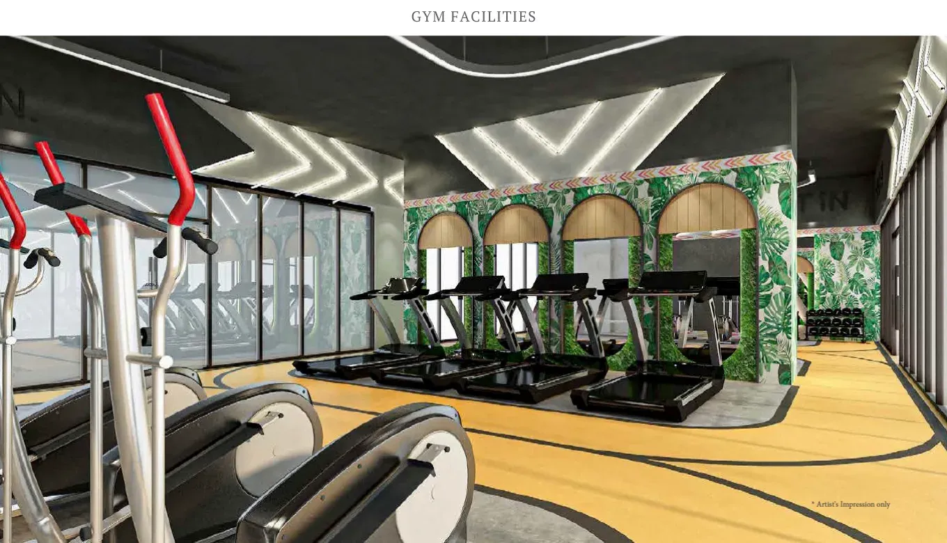 The Ria gym facilities