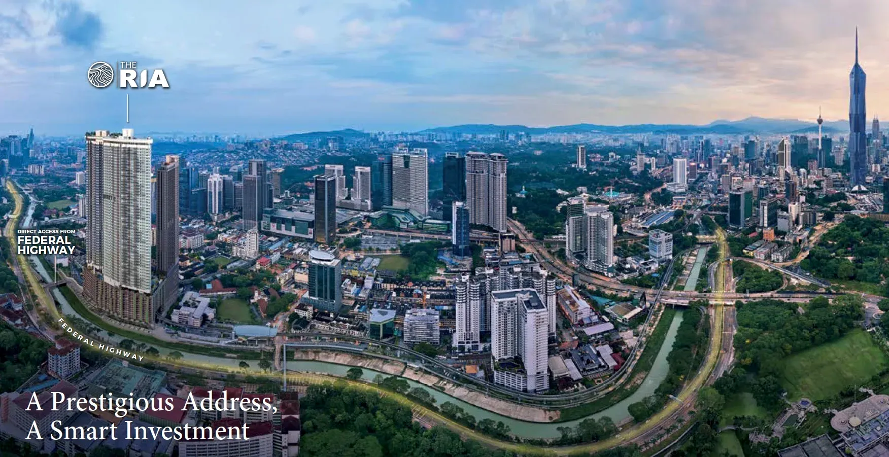 The Ria Riveria City location map